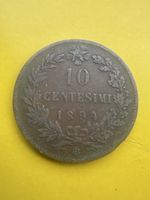 Pièce 10 centesimi 1894 Italie Humbert I état usagé