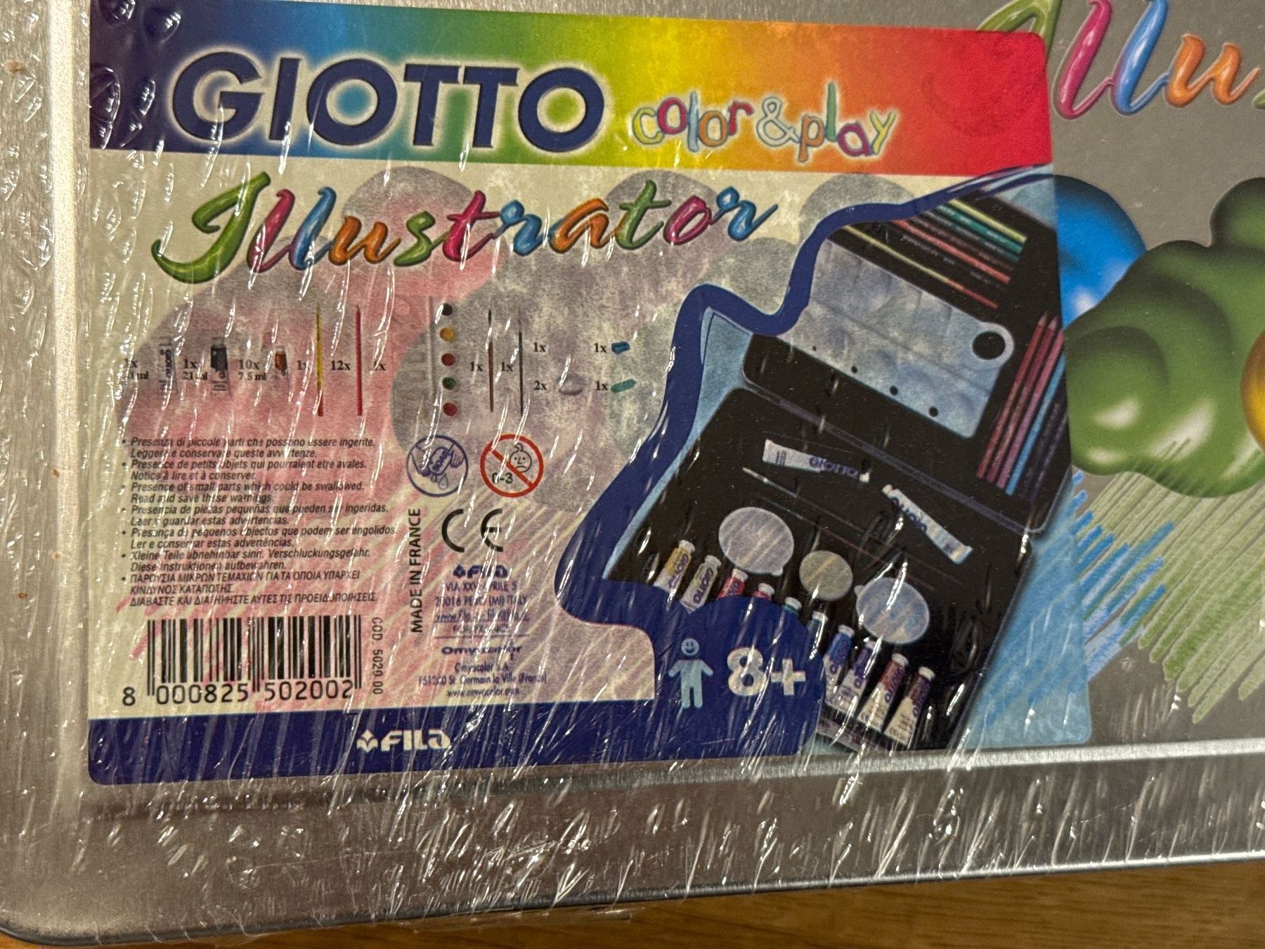 Colori: NEU! Giotto Malkasten – Nuovo e nell'imballaggio originale da Schönenwerd venduto da d.chiara 2
