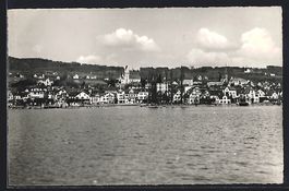 AK Männedorf, Panorama vom Wasser aus