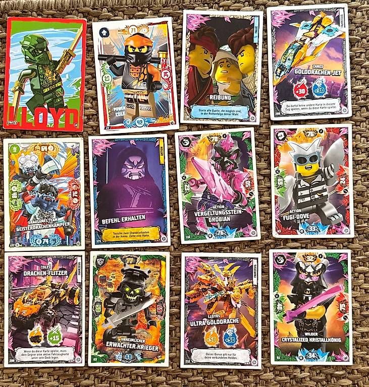 Sammelbilder & Trading cards: Ninjago Karten – Gebraucht aus Kriens von aneja