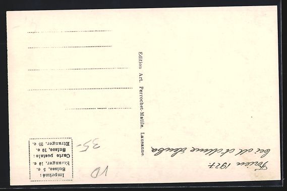 Cartoline postali: AK Cuarnens, Ortspartie mit Strasse – Usato da Berlin venduto da bartko-reher 1