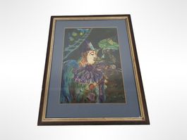 Gemälde - H.Steiner Clown '83