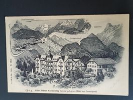 Litho PK / Hotel Bären - Kandersteg Ausgabe ca. 1910