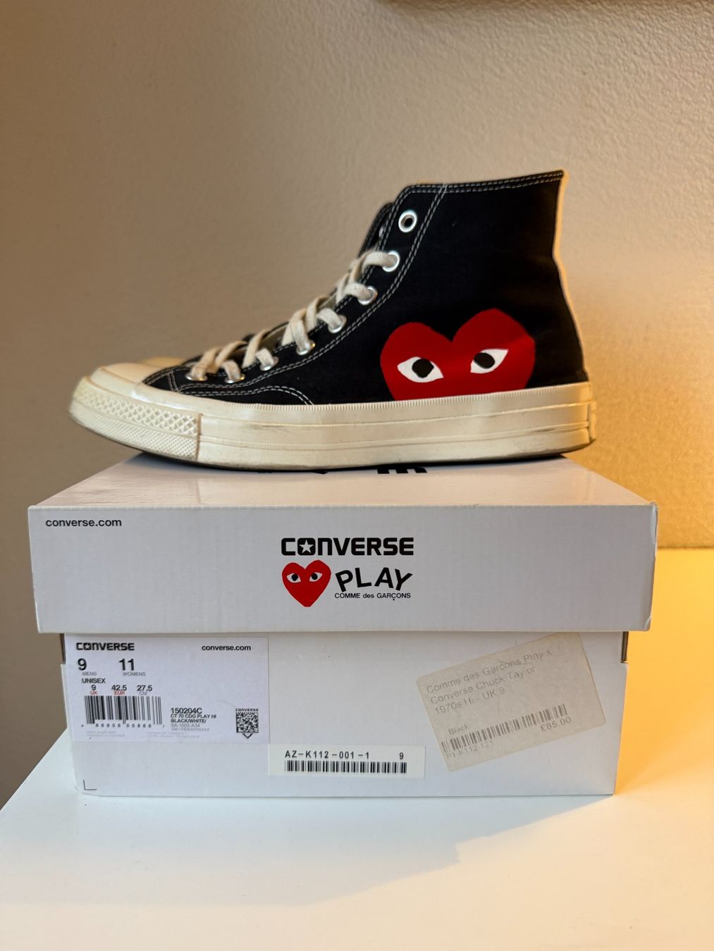 Converse Herrenschuhe: Converse Chuck CDG Play – Gebraucht aus Ennenda von KUROI14