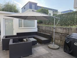 Glatz Sonnenschirm Sunwing C+ anthrazit guter Zustand