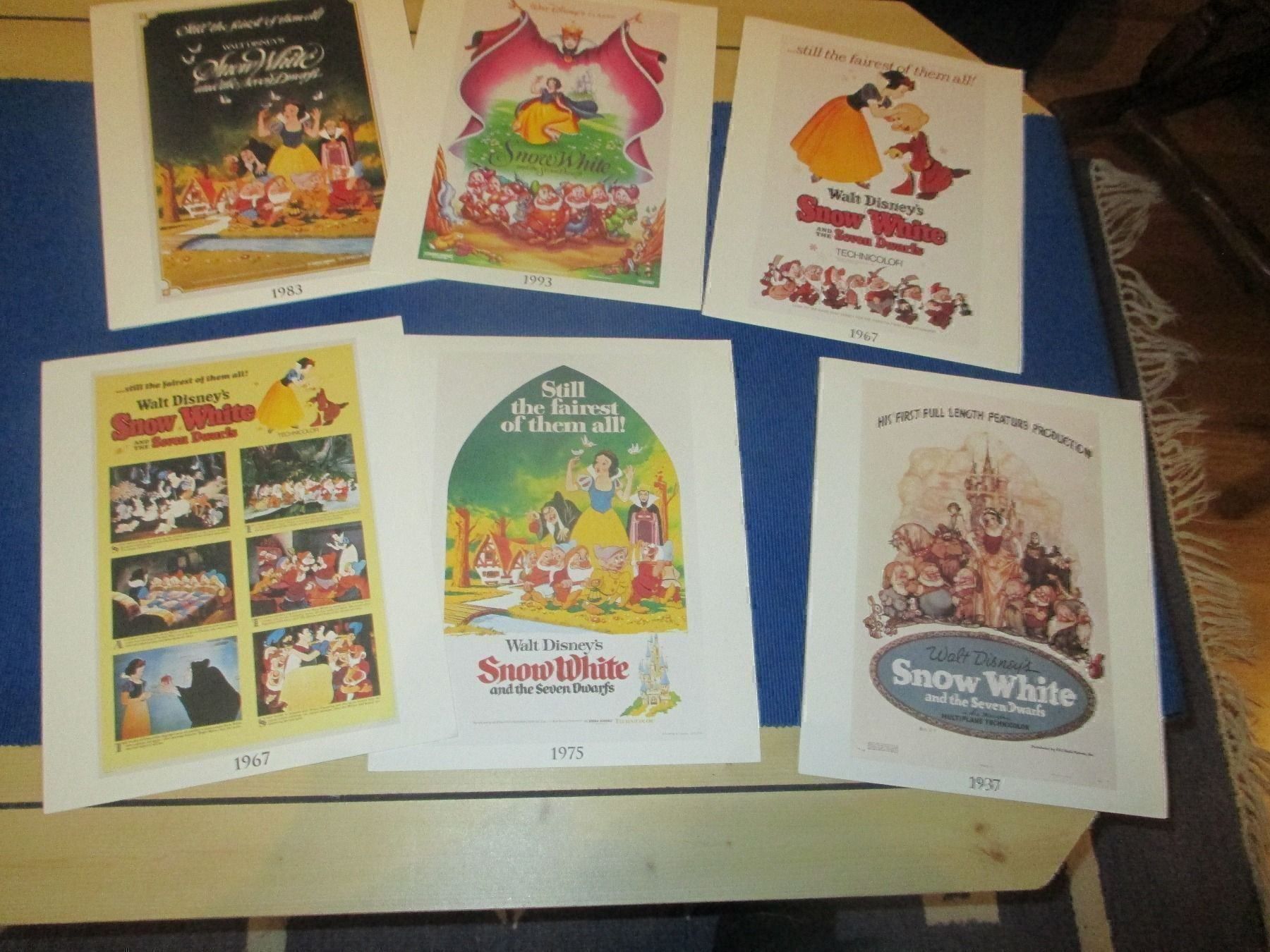 Foto & Immagini: Schneewittchen 10x Plakat Lithographie – Nuovo (secondo la descrizione) da Wattenwil venduto da Firebird1 9