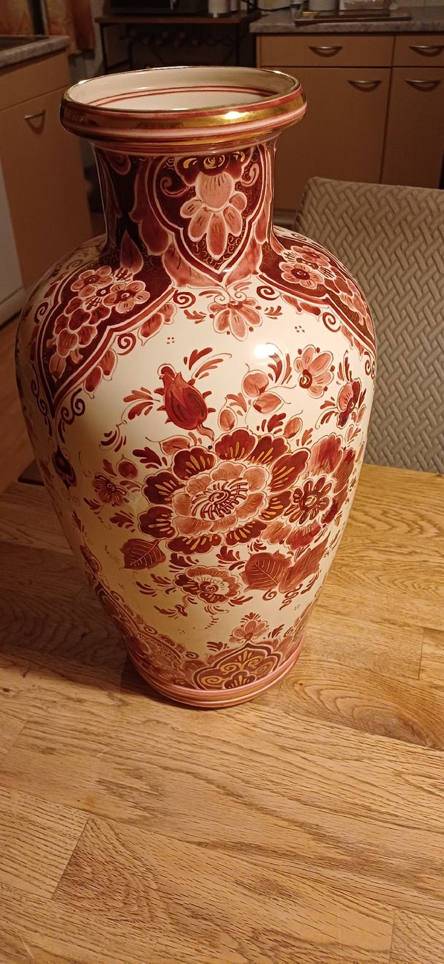 Vasen & Gefässe: Grosse Regina Delfts Vase – Gebraucht aus Flawil von Naphtali 3