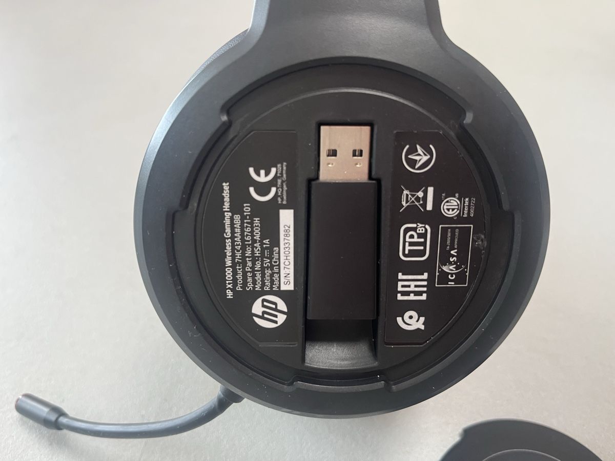 Kopfhörer: HP X1000 wireless Gaming Headset – Gebraucht aus Schüpfheim von engel.dimi 2
