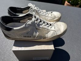 Golden Goose Superstar Sneakers Weiss Schwarz Grösse 43 g...