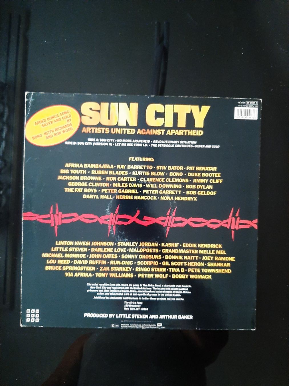 Schallplatten: LP von Sun City  aus 1985 – Gebraucht aus Kreuzlingen von Jack.Daniels 5