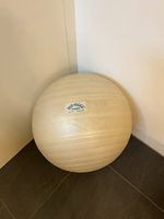 Gymnastikball 75 cm Durchmesser weiss 