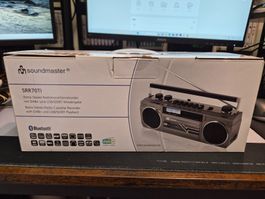 Soundmaster SRR70Ti Retro Radio Kassette DAB+ USB/SD/BT