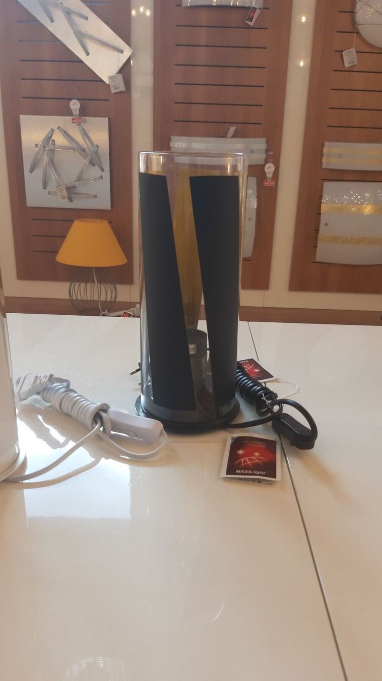 Lampen: Santa Fe Tischlampe Schwarz-Gold – Neu und originalverpackt aus Lachen SZ von ANDDUS-MASSLIGHT 1
