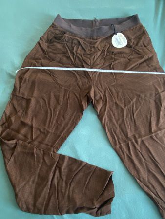 NEUE exklusive Sommer-Hose, Viskose/Wolle, Gr. 38