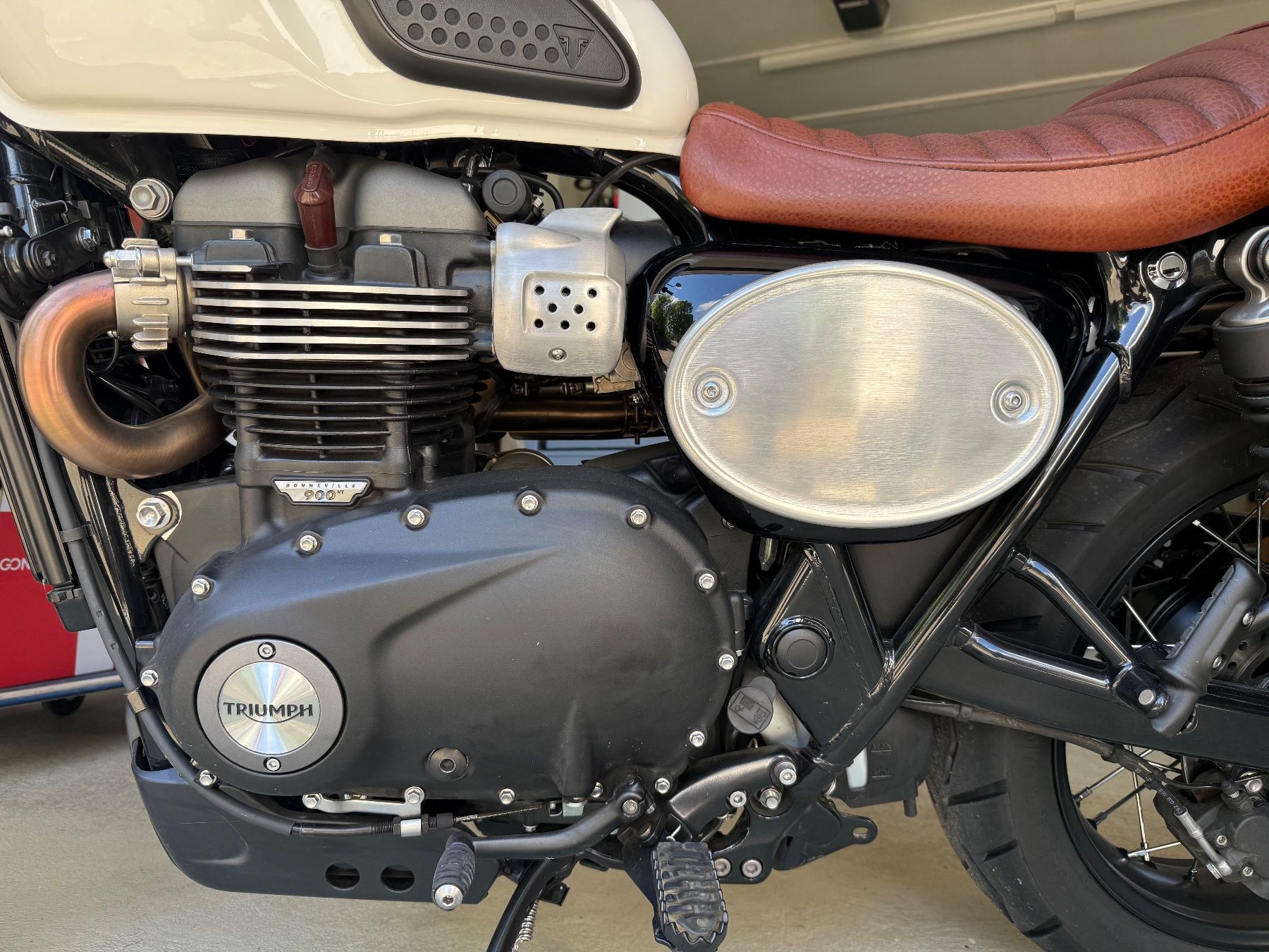 Triumph Route: Triumph Street Scrambler 900 – D'occasion à Mogelsberg par Zades 9