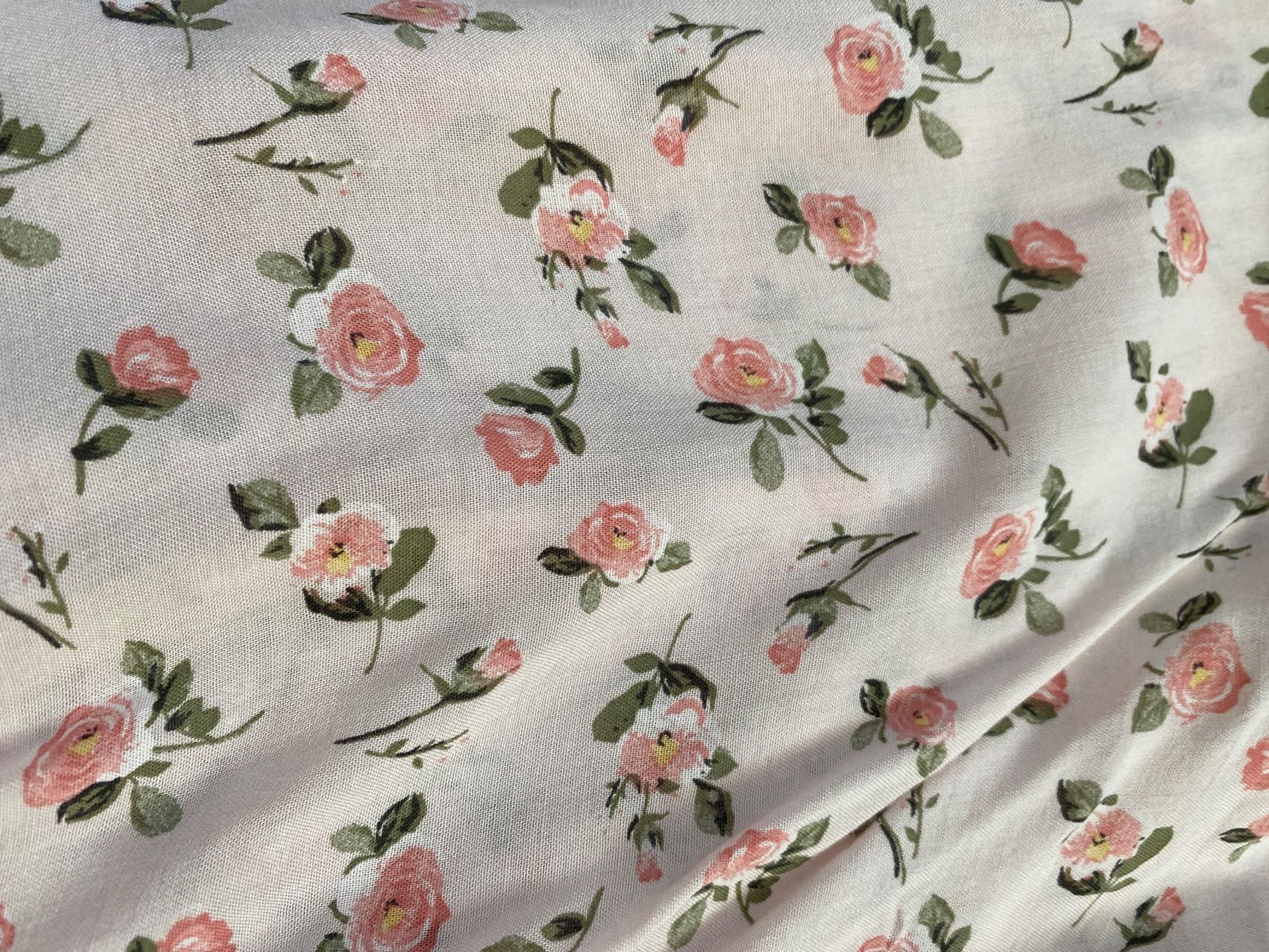 Camicette: Leichte Sommerbluse rosa mit Blumenmuster – Usato da Stadel b. Niederglatt venduto da sandart 4