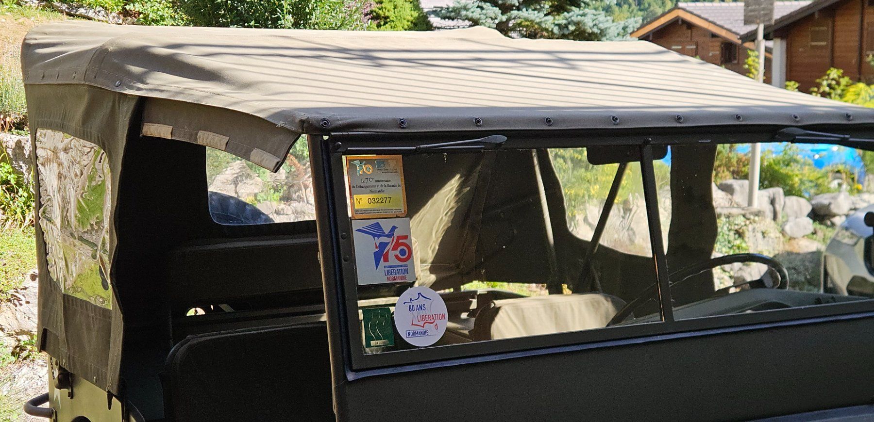 Sonstiges: Jeep Willys MB, bâche – Gebraucht aus Charmey (Gruyère) von gribouille1