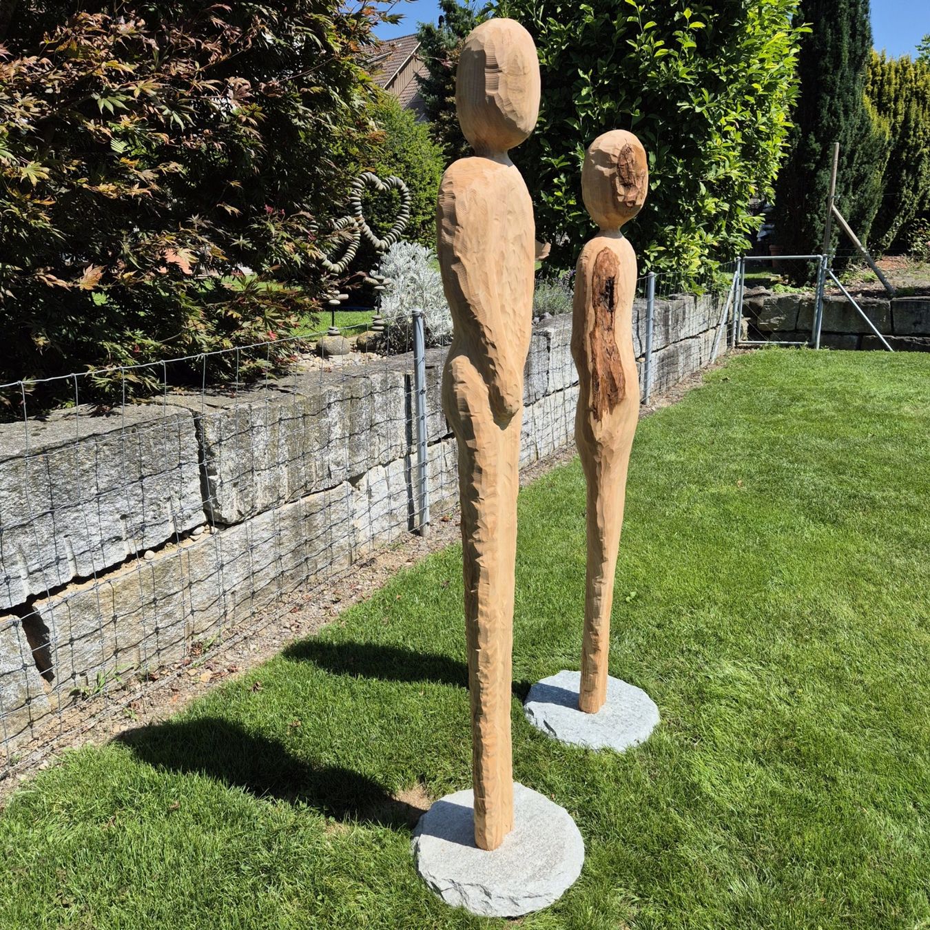 Sculptures & Statues: Holzskulptur "Silent Talk" – Neuf (Voir description) à Ottenbach par WoodGallery 1