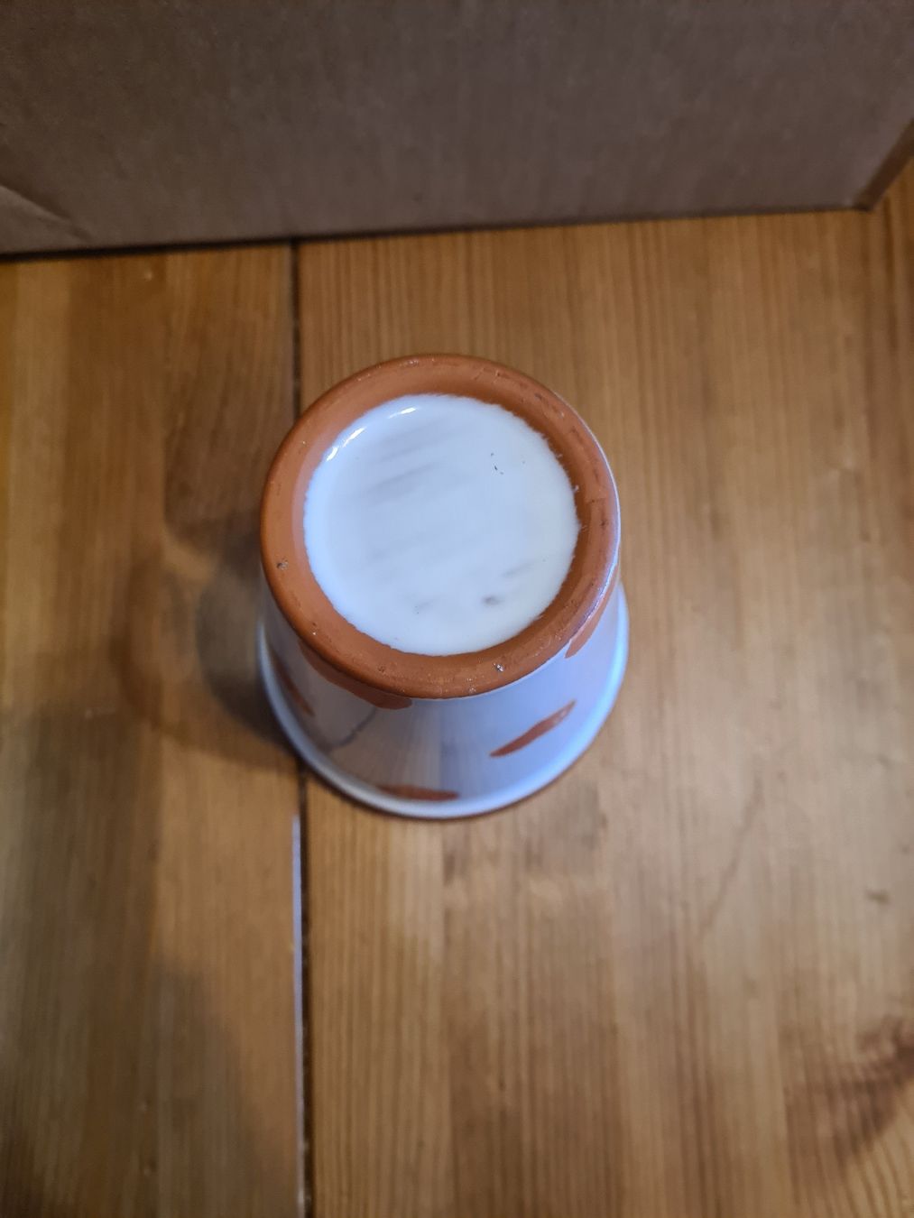Pots de fleurs: Blumentopf / Vase weiss mit roten Herzen  – D'occasion à Horw par Mirii91 4