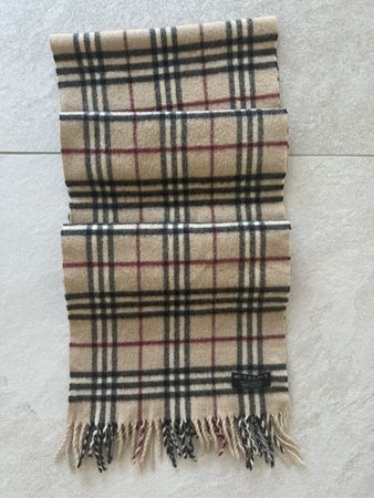 Burberry Schal, 100% Lambswool, Top Zustand