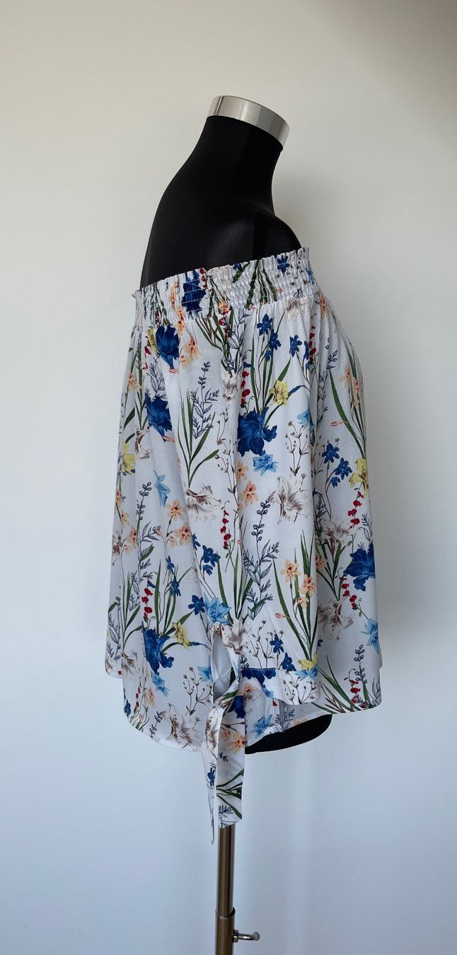 Orsay Top: Sommertop mit Blumenmuster (off-shoulder) – Usato da Grenchen venduto da M_ina 1