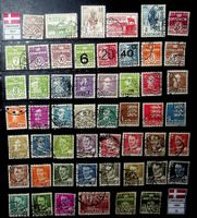DANEMARK TIMBRES OBLITÉRÉS 1937-1950 /U926
