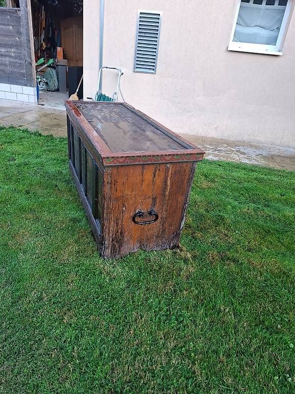 Cassapanche: Coffre en bois  – Usato da grandvillard venduto da ChanceVought 2