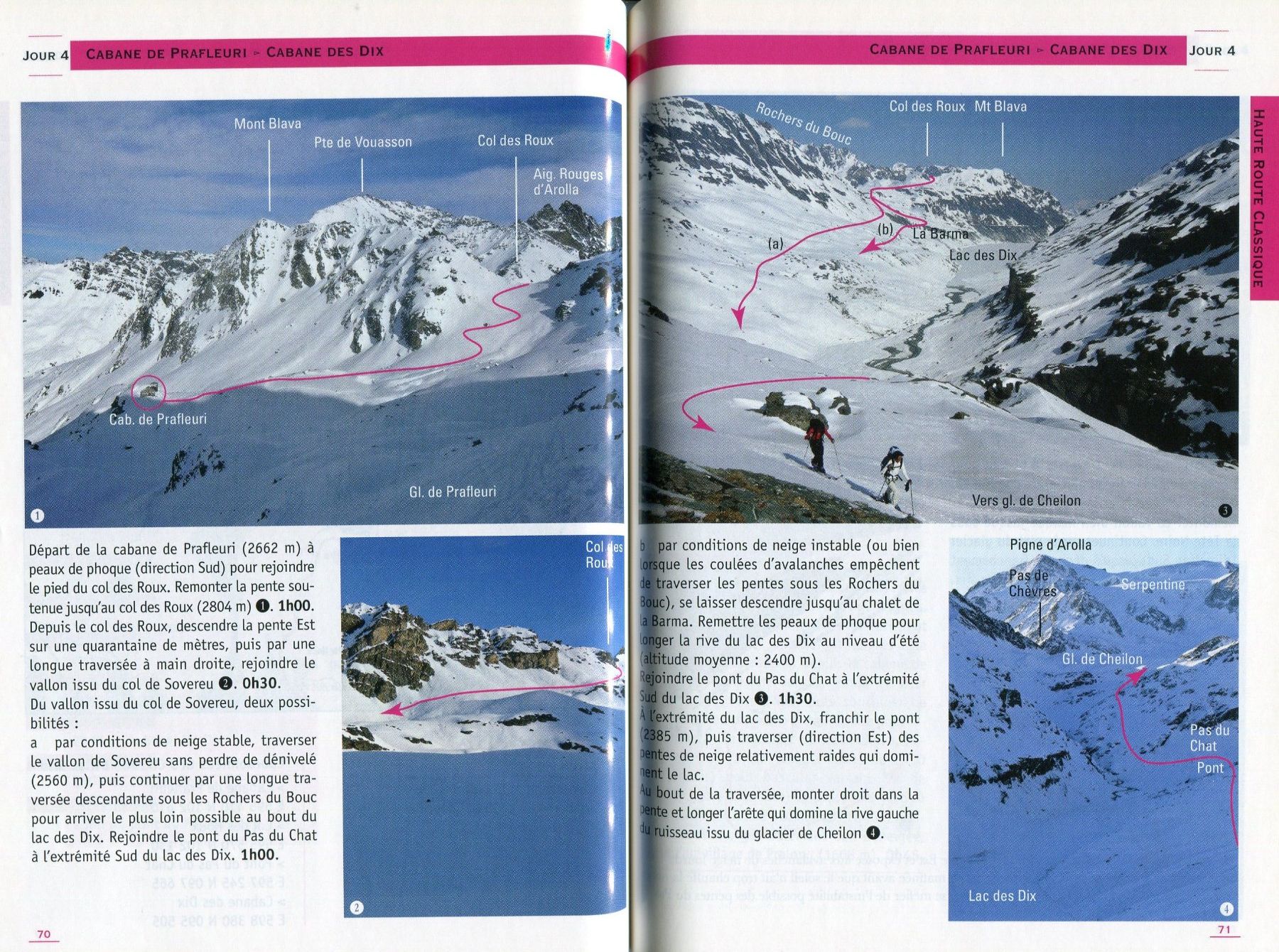 Bücher: HAUTE-ROUTE :  Chamonix > Zermatt et V.V. – Gebraucht aus Les Avants von soyouz63 4