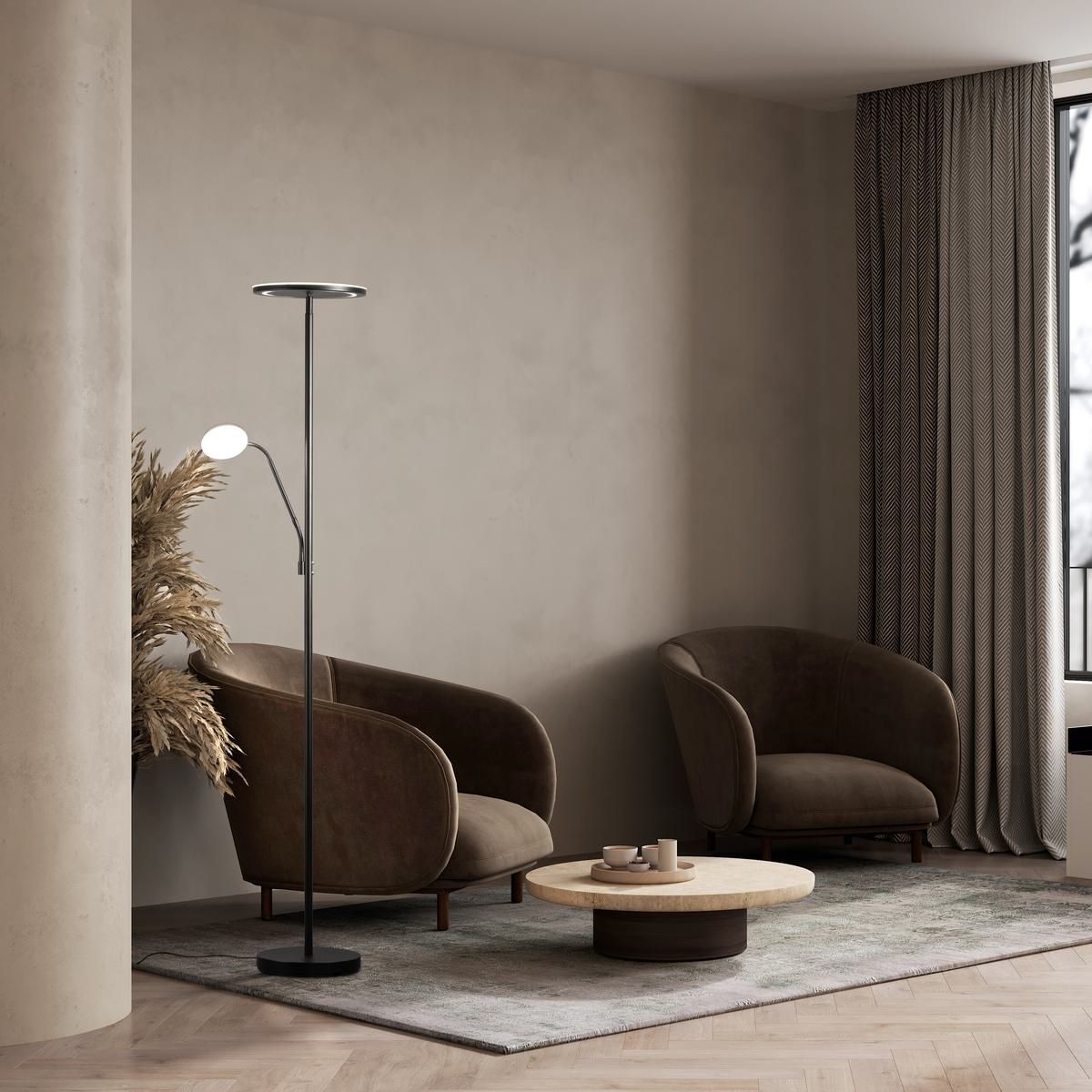 Lampade: LED Stehleuchte, Leselicht, 182 cm Höhe – Nuovo (secondo la descrizione) da Kreuzlingen venduto da Smart-Light 1