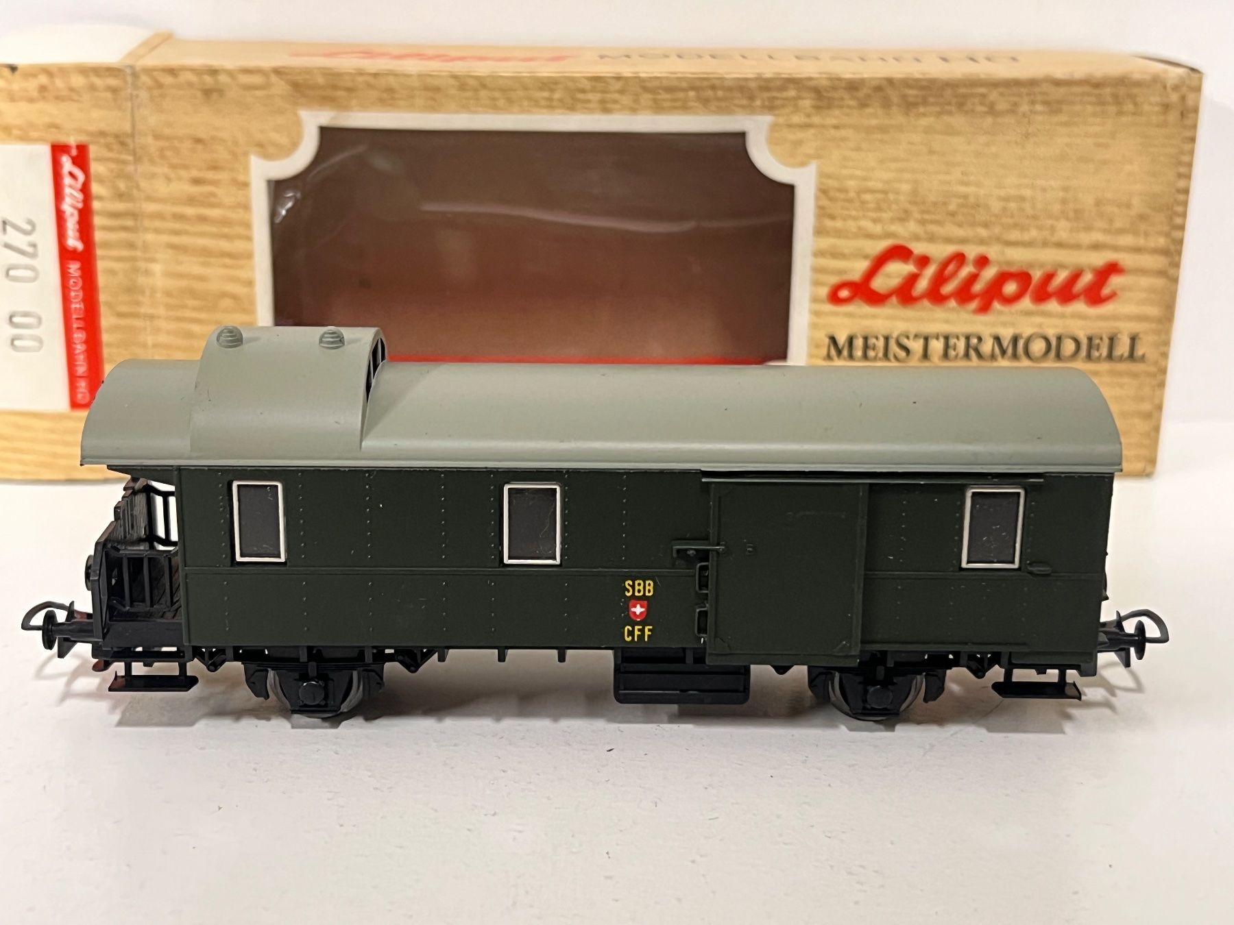 Liliput Modellini di ferrovie: LILIPUT 270 00  HO SBB – Usato da Geroldswil venduto da TopTrain54 1