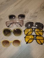 Sonnenbrillen Set Damen Herren Vintage verschiedene Modelle