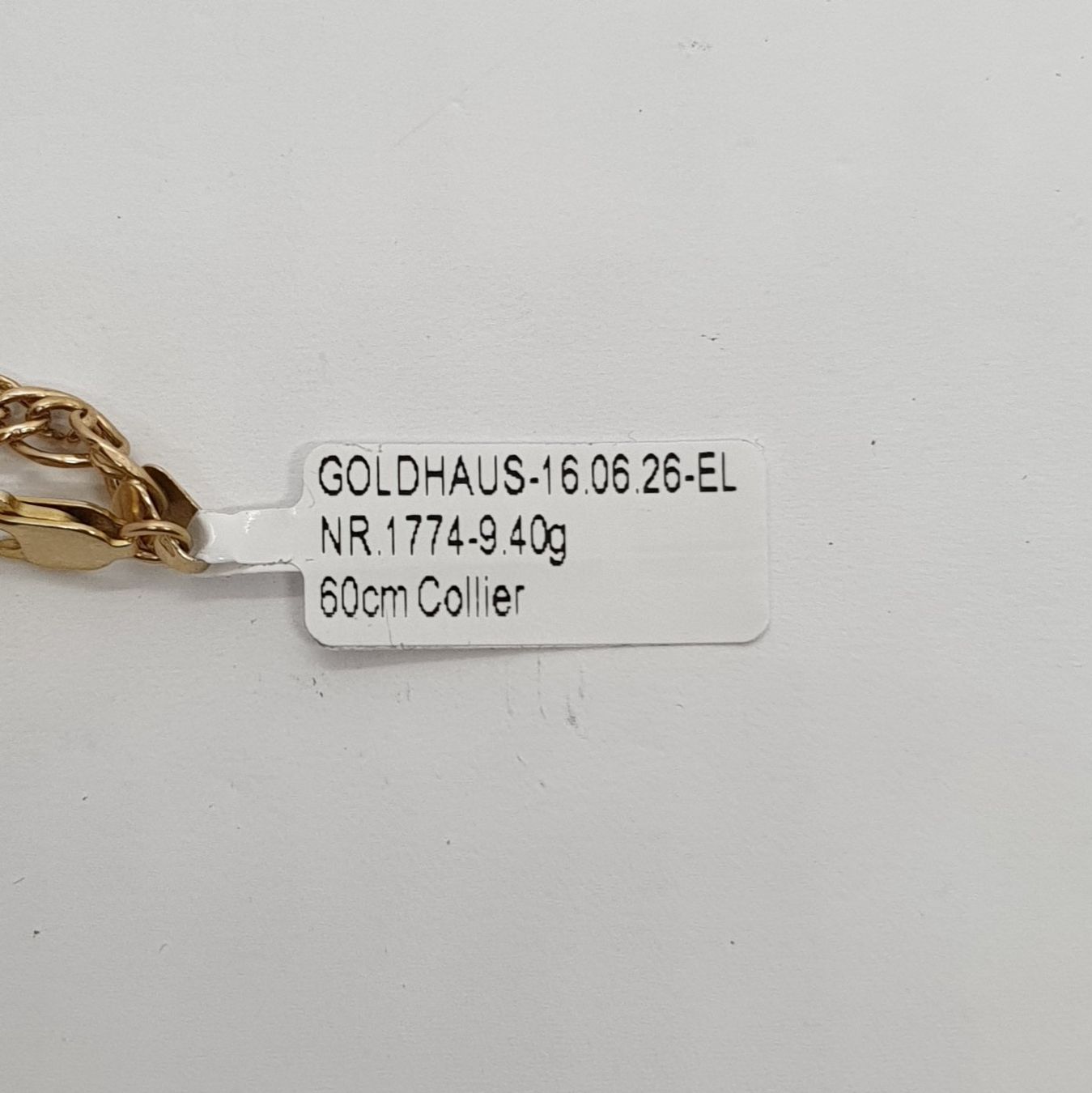 Ketten: Echt 14K Gold Collier – Gebraucht aus Luzern von Luzern-Goldhaus 3