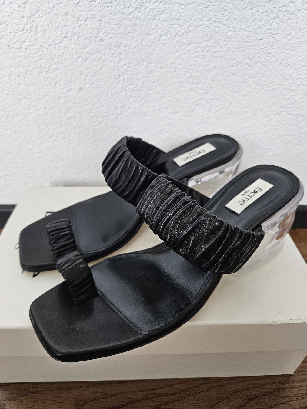 Scarpe da donna: Elleme Paris Schuhe, neu, schwarz, aleder – Nuovo e nell'imballaggio originale da Zuchwil venduto da ger_ws6t 2