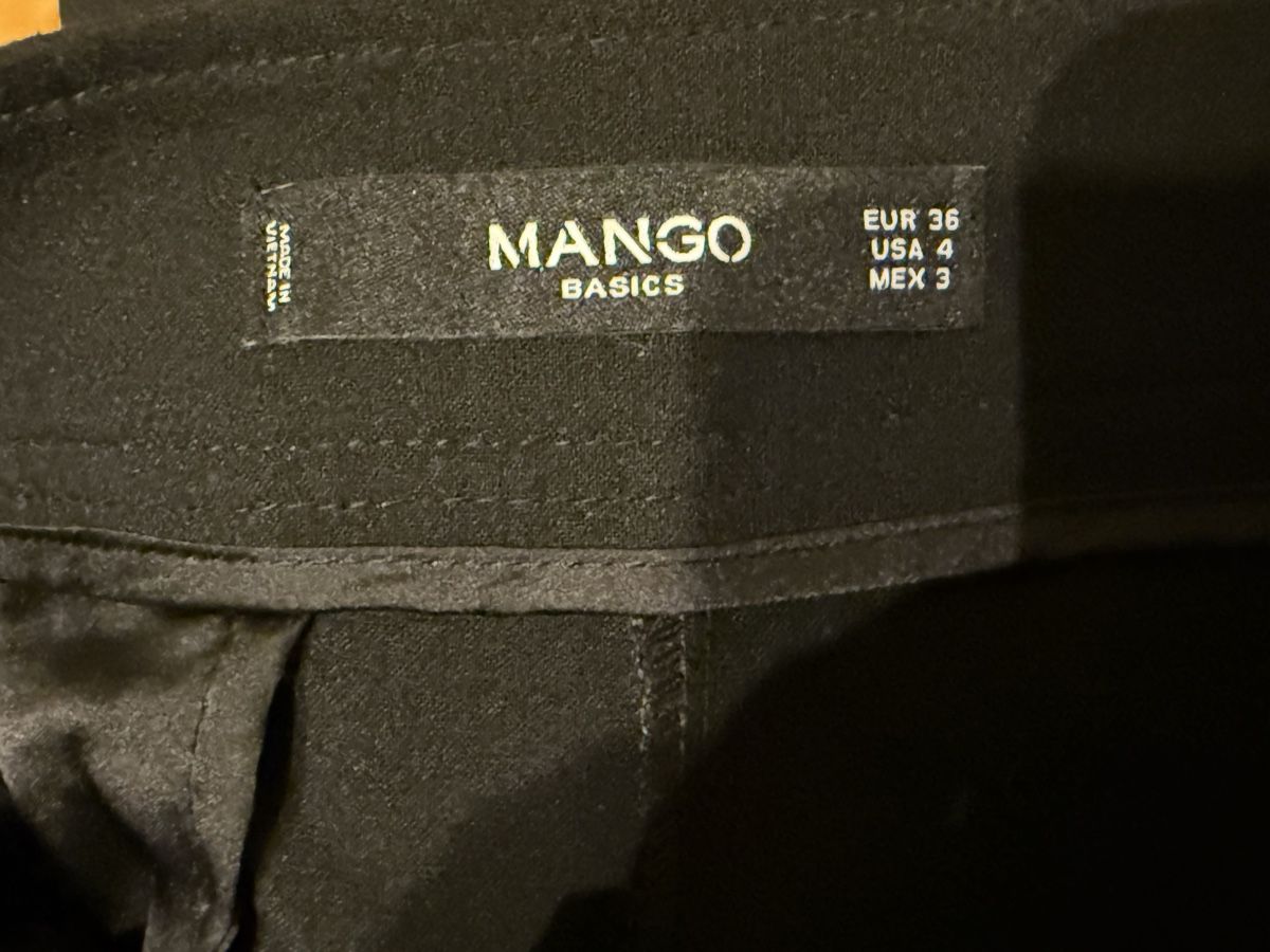 Mango Hosen: Elegante Mango Hose, Schwarz, Grösse 36 – Neu (gemäss Beschreibung) aus Basel von zukk_ 2
