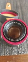 Konica Hexanon AR 135mm F3.2 Teleobjektiv mit Lederköcher 