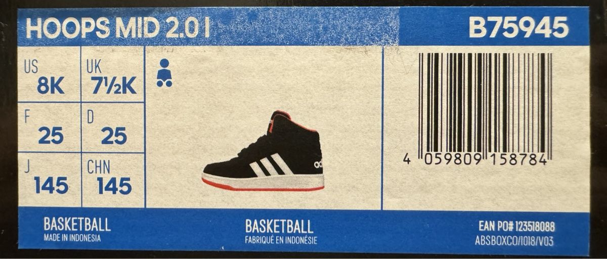 Adidas Chaussures garçon: Adidas Kinderschuhe Grösse 25 – D'occasion à Kirchberg BE par _lb5t 3
