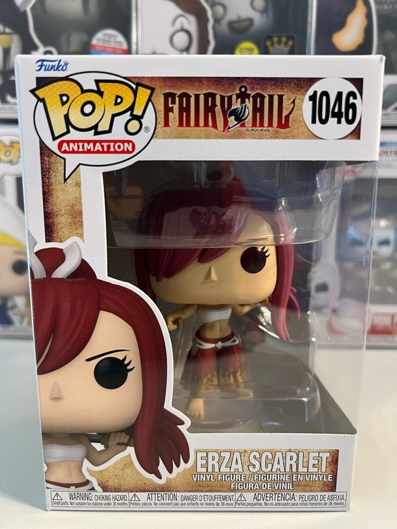 Funko Pop! Animation Fairy Tail Carla 285 Original Colecionavel - Moça