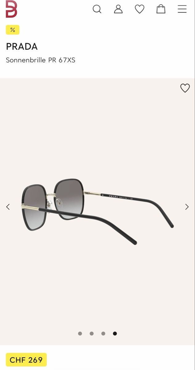 Prada Occhiali & Lenti: PRADA Sonnenbrille PR 67XS Damen – Usato da Cham venduto da nad_z2js 6