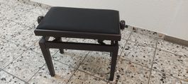klavierbank Höhenverstellbar dunkell Braun(marroni)