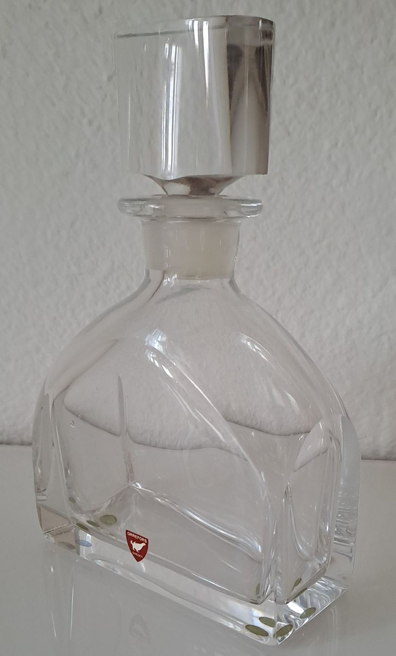 Caraffe: Wunderschöne Kristall Whisky-Karaffe von Orrefors – Usato da Wallisellen venduto da chanel007 2