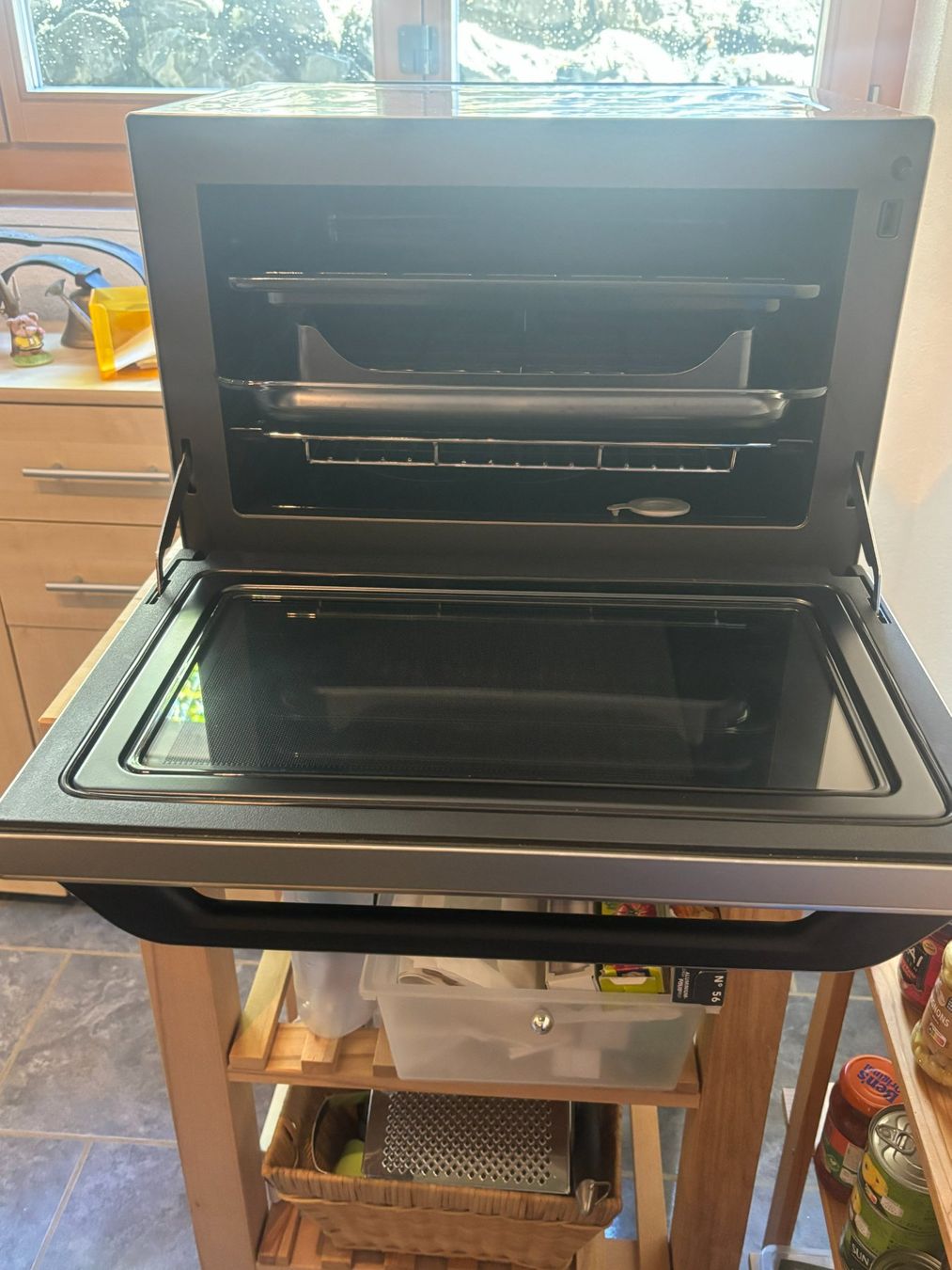 Elettrodomestici da cucina: Dampf Mikrowellengerät Panasonic TYP NN-CS894S – Usato da Därstetten venduto da Marcel0070 2