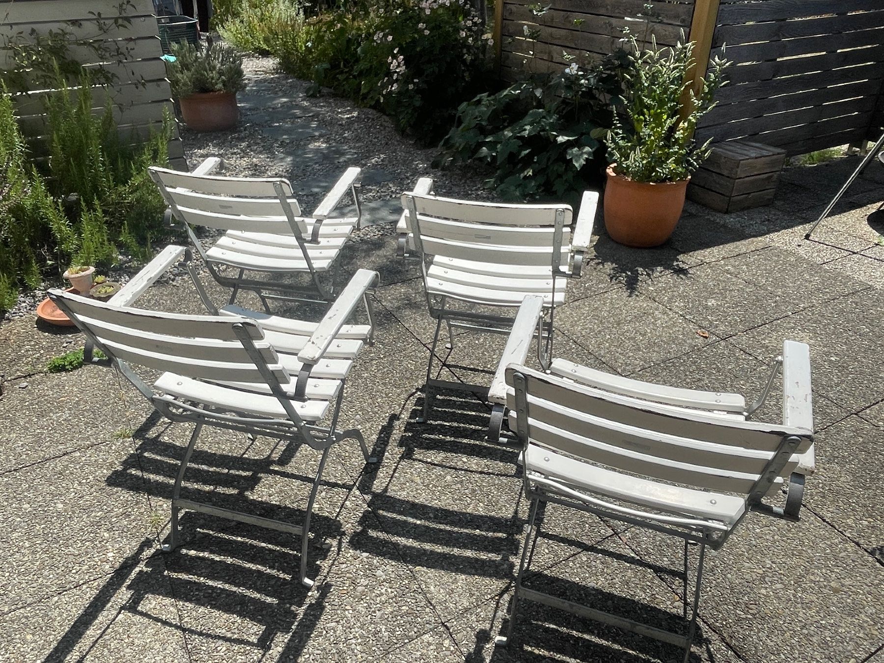 Chaises: Gartenstühle Sissach – D'occasion à Pfäffikon ZH par SchnyderIN 1