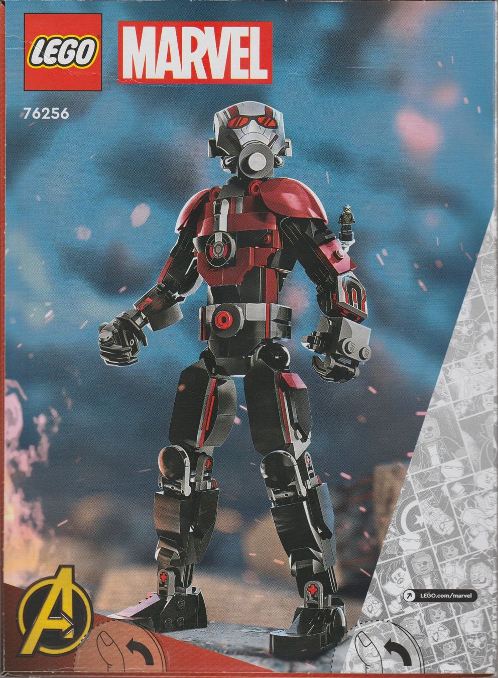 Lego Baukästen: LEGO MARVEL SUPER HEROES 76256 ANT MAN CONSTRUCTION FIGURE – Neu und originalverpackt aus Vezia von Aquarius_Age 1