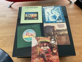 5 Vinyl Schallplatten Cat Stevens Charlie Rich Konvolut