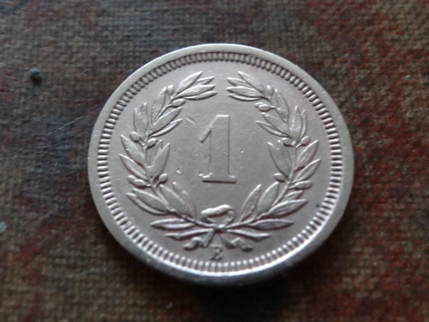 Toutes les monnaies: 1 Rp. 1883  (A) – D'occasion à Romanel-sur-Lausanne par Swift13 1