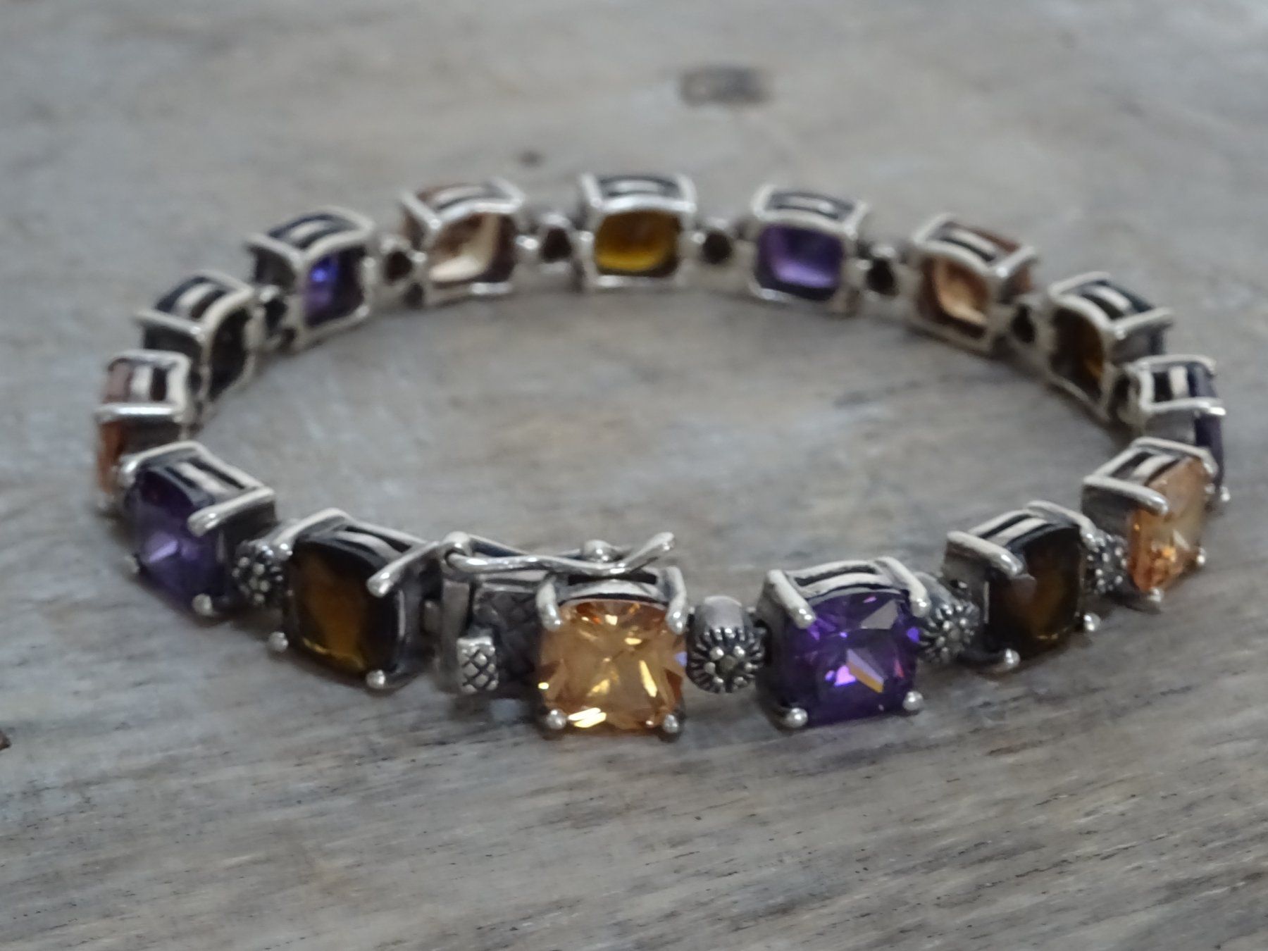 Bracciali & Braccialetti: Silber Armband / mit Glitzersteinen – Usato da Oetwil am See venduto da Golfsud 5