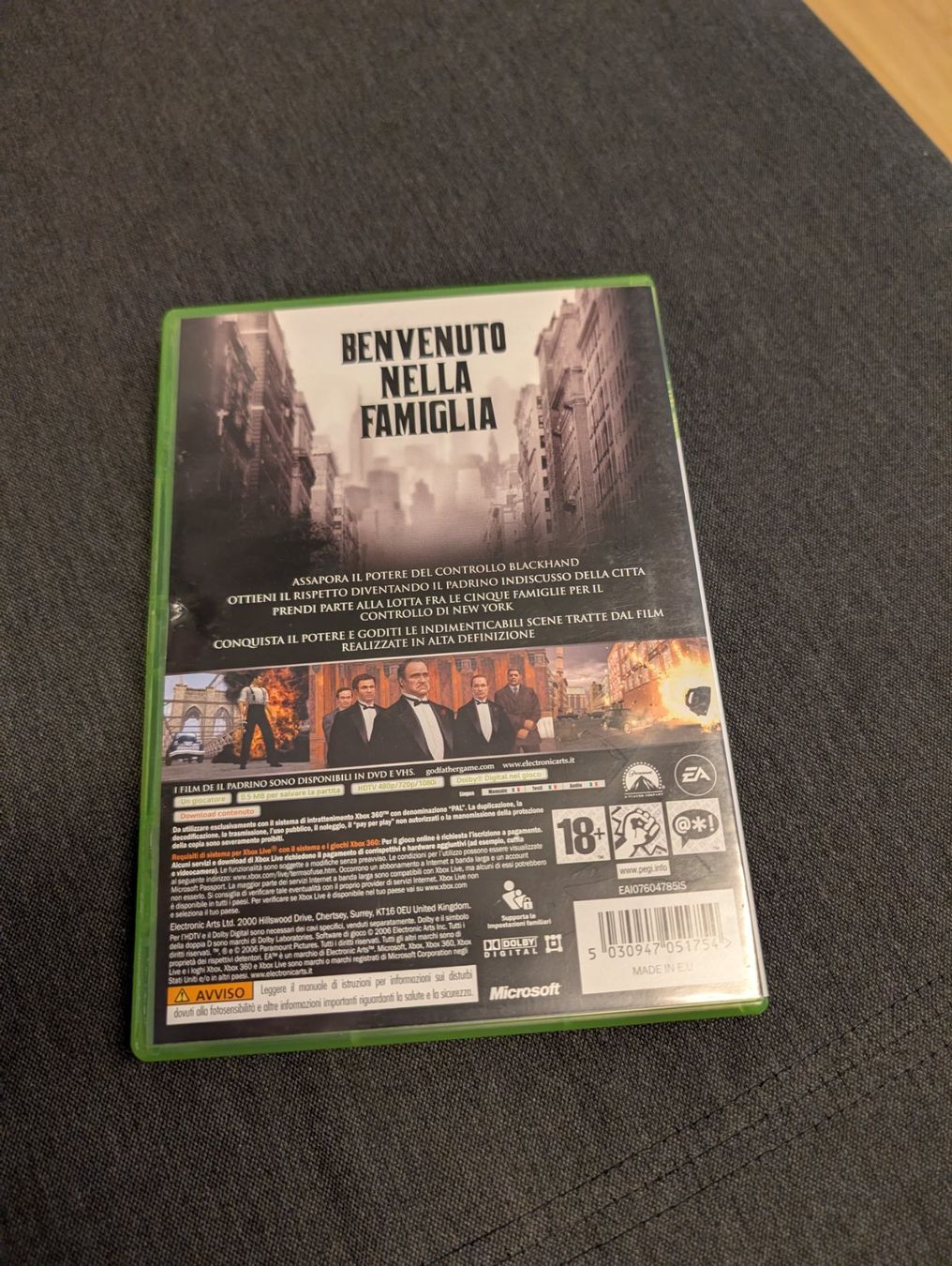 Spiele: Il padrino Microsoft Xbox 360 – Gebraucht aus Giubiasco von Tici__nerd_Giubiasco 1