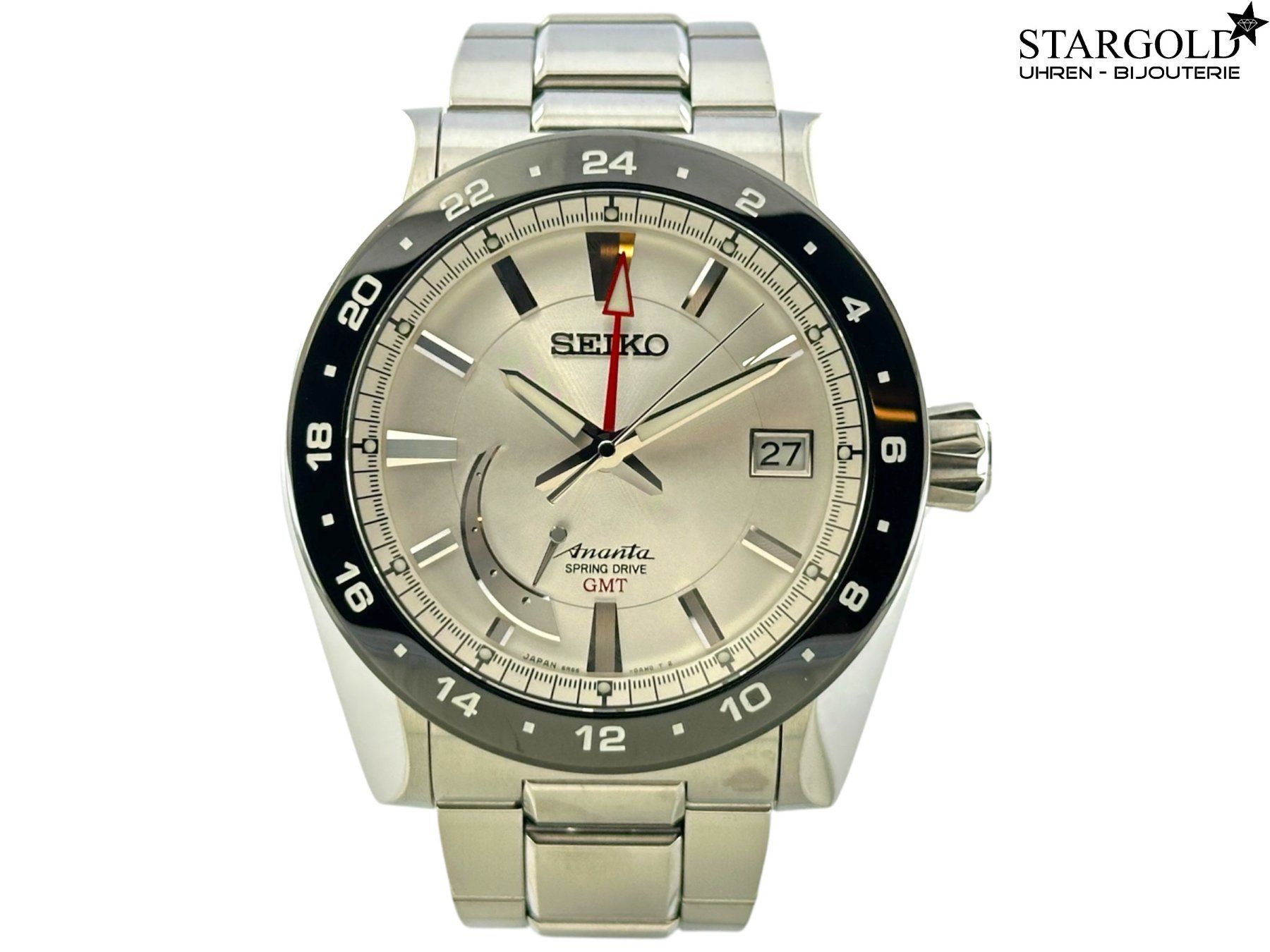 Seiko Orologi: Seiko Ananta Spring Drive GMT - – Usato da Zürich venduto da Stargold-Uhren
