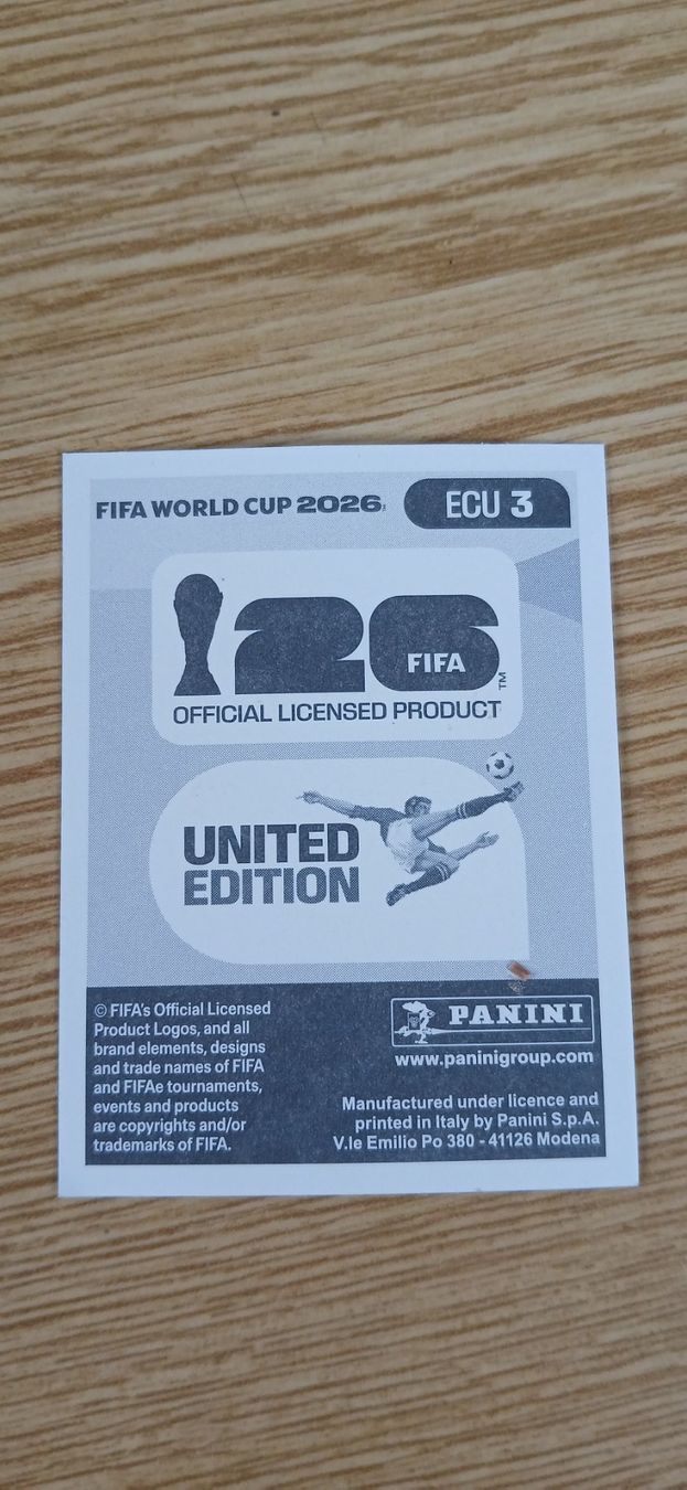 Panini Sammelbilder & Trading cards: Panini Ganzalo Valle 2026 – Gebraucht aus Willisau von roger_meier 1