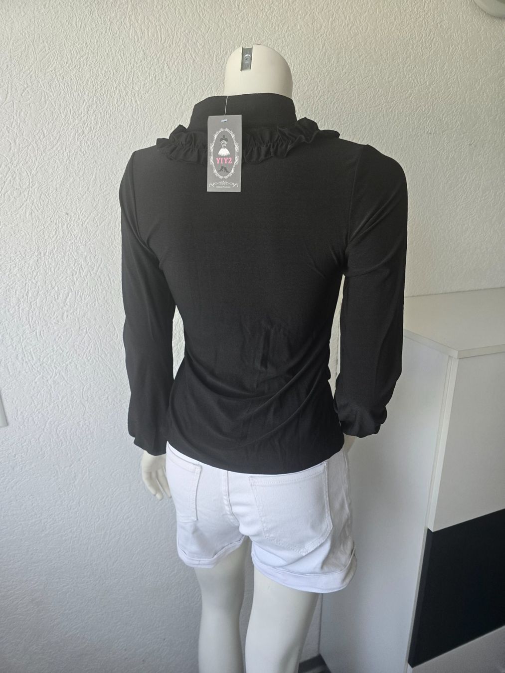 Camicette: Blouse Black T-S neuve – Nuovo e nell'imballaggio originale da Les Verrières venduto da kitel79 6